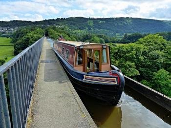 Pontcysyllte Aqueduct and Canal  by Clyde