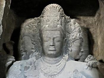 Elephanta Caves by Clyde