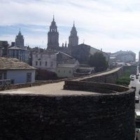 Roman Walls of Lugo by Ian Cade