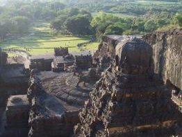 Ellora Caves by Ian Cade
