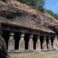 Elephanta Caves by Ian Cade
