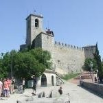 San Marino and Mount Titano by john booth