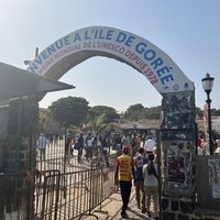 Plaque of Island of Gorée