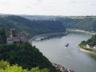Upper Middle Rhine Valley by Hubert