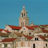 The historic town of Korcula by Hubert