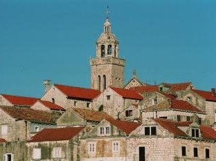 The historic town of Korcula by Hubert
