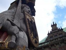 Town Hall and Roland, Bremen by Ian Cade