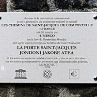 Routes of Santiago de Compostela in France by Clyde