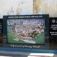 Plaque of George Town