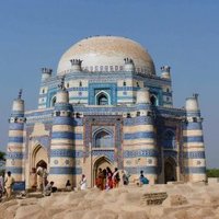 Uch Sharif monuments by Solivagant