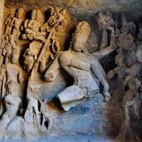 Elephanta Caves by Frederik Dawson