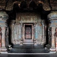 Ellora Caves by Frederik Dawson