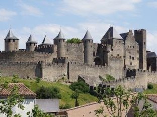 Fortified City of Carcassonne by Hubert
