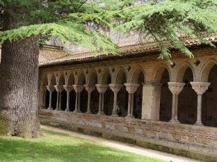 Routes of Santiago de Compostela in France by Hubert