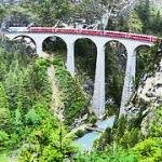 Rhaetian Railway by Clyde