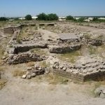 The archaeological site of the city of Dvin by Jarek Pokrzywnicki