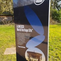 Plaque of Jodrell Bank