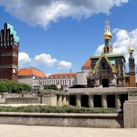 Mathildenhöhe Darmstadt  by Hubert