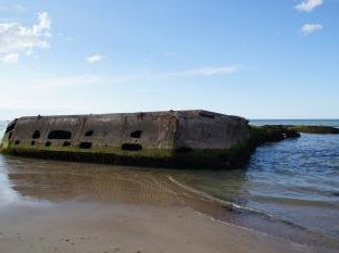 D-Day Landing Beaches, Normandy, 1944 by Hubert