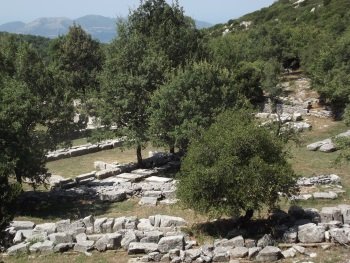 Temple of Apollo Epicurius at Bassae by john booth