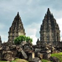 Prambanan by Frederik Dawson