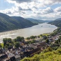 Upper Middle Rhine Valley by Michael Turtle