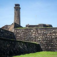 Old Town of Galle by Michael Turtle