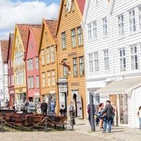 Bryggen by Michael Turtle