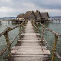 Prehistoric Pile Dwellings by Michael Turtle