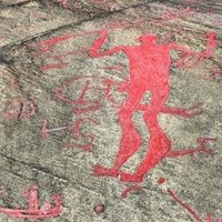 Rock Carvings in Tanum by Clyde