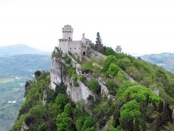 San Marino and Mount Titano by Jay T