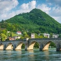 Mehmed Paša Sokolović Bridge by Gary Arndt