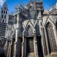 Notre-Dame Cathedral in Tournai by Michael Turtle