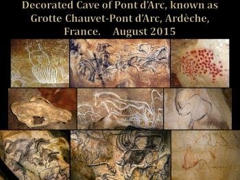 Decorated cave of Pont d'Arc by Thibault Magnien
