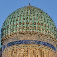 Mausoleum of Khoja Ahmed Yasawi by Clyde