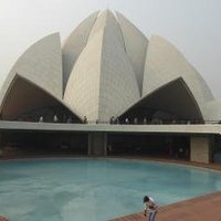 Bahá'í House of Worship at New Delhi by Ralf Regele