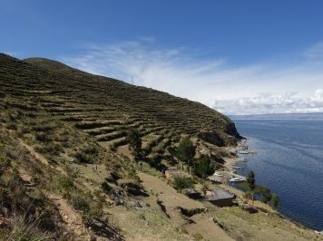 Sacred Titicaca Lake by Nan