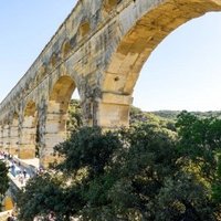 Pont du Gard by Michael Turtle