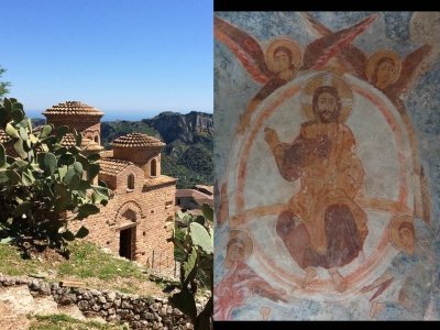 Cattolica Monastery in Stilo and Basilian-Byzantin by Argo