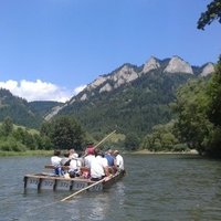 The Dunejec River Gorge in the Pieniny Mountains by Zoë Sheng
