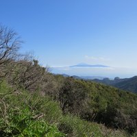 El Teide seen from Garajonay