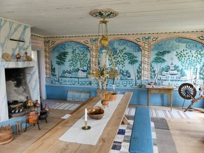Decorated Farmhouses of Hälsingland by Clyde