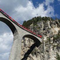 Rhaetian Railway by Nan