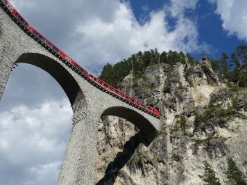 Rhaetian Railway by Nan