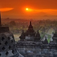 Borobudur by Clyde