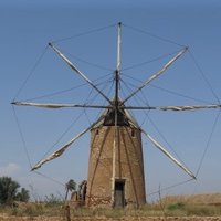 Mediterranean Wind Mills by Zoë Sheng