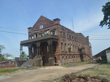 Old Fourah Bay College Building by Michael Novins