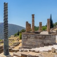 Archaeological Site of Delphi by Ilya Burlak