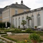 Castles of Augustusburg and Falkenlust by Jakob Frenzel