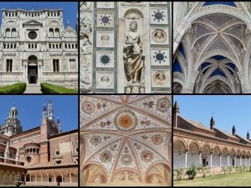 Historic centre of Pavia and Chartreuse by Clyde